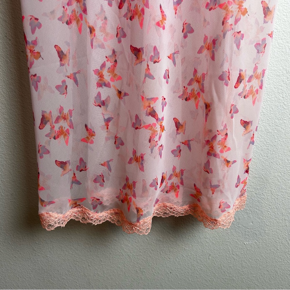 Victoria's Secret Butterfly print sheer slip dress size: XS - Picture 7 of 14